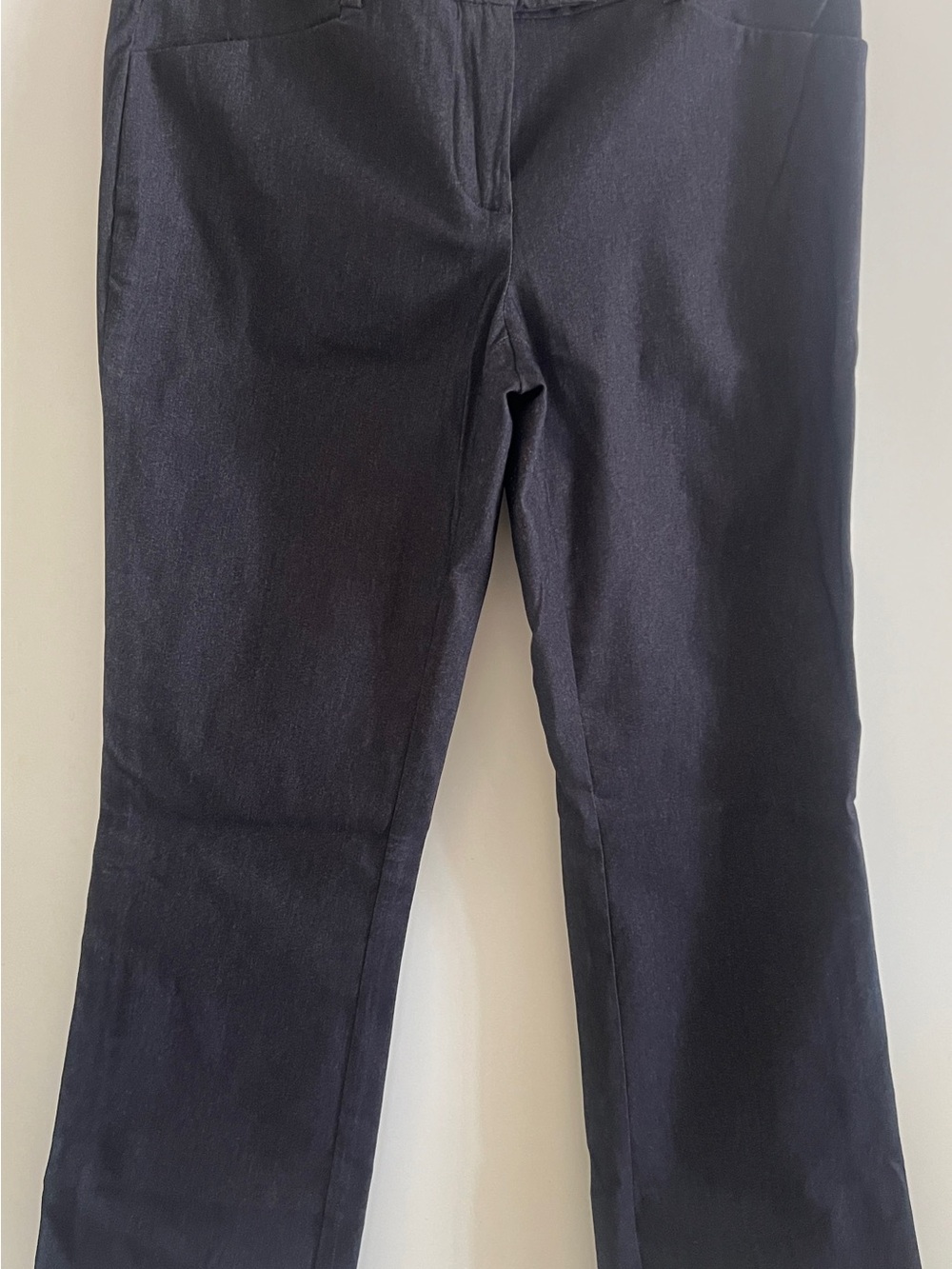 Van Heusen Black Women's Straight-Leg Pants